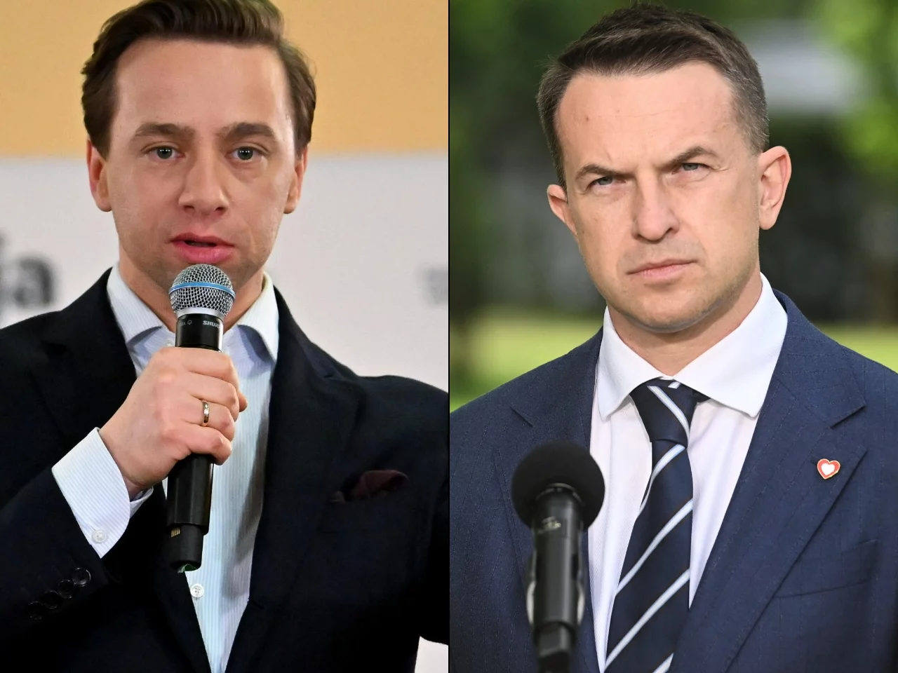 Krzysztof Bosak i Adam Szłapka