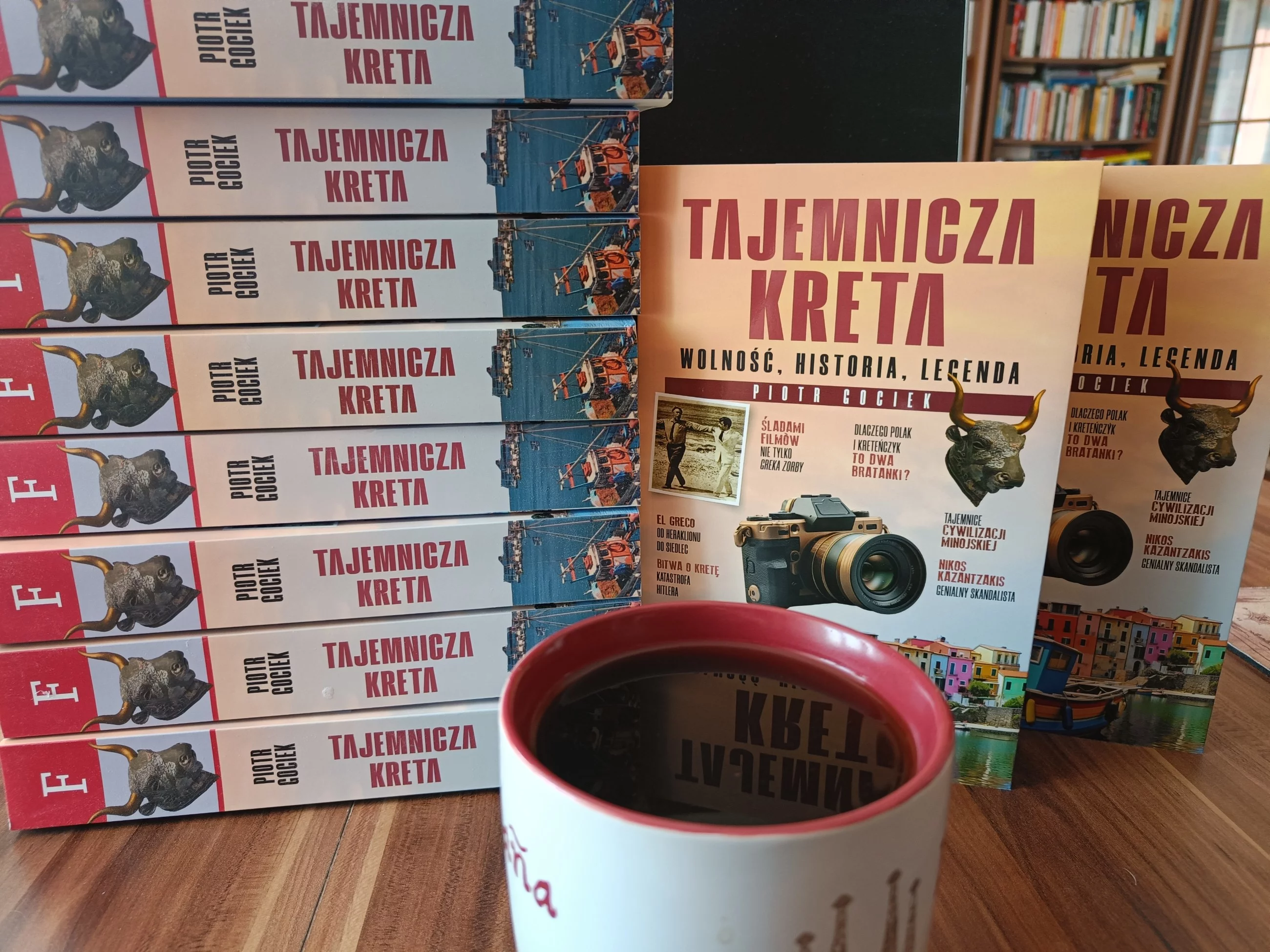 Książka "Tajemnicza Kreta" Piotra Goćka